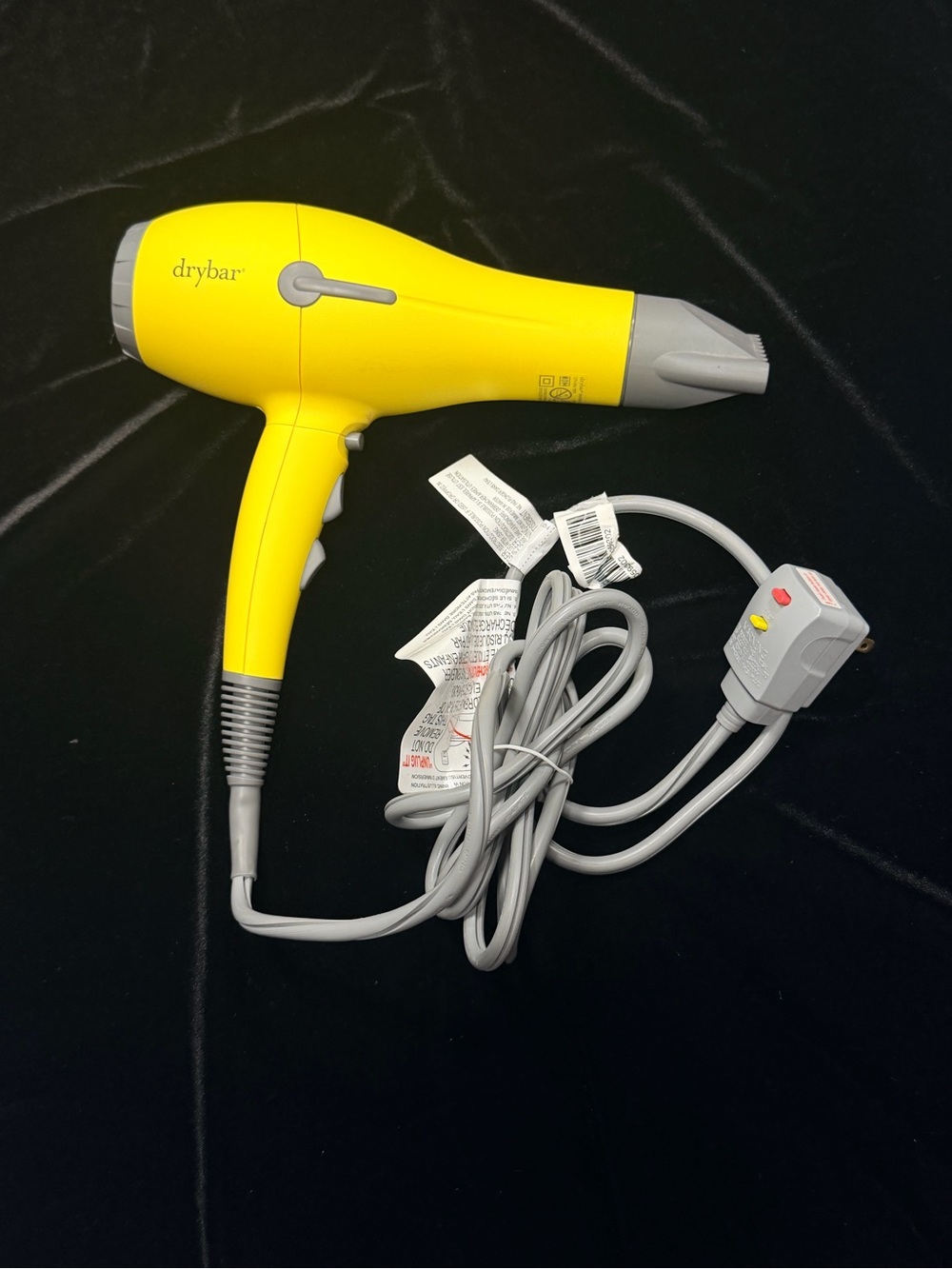 Drybar Buttercup Hair Dryer with Gray Accents